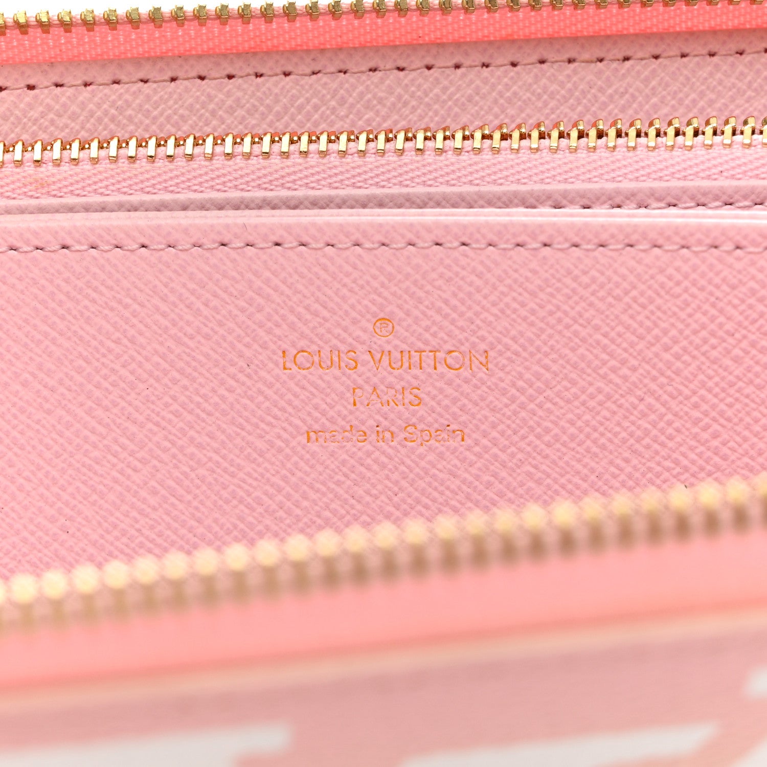 Louis Vuitton Monogram Giant By The Pool Zippy Wallet Light Pink 6 of 6