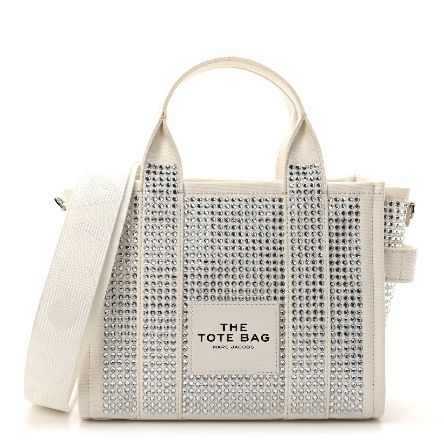 Crystal Canvas Small The Tote Bag White