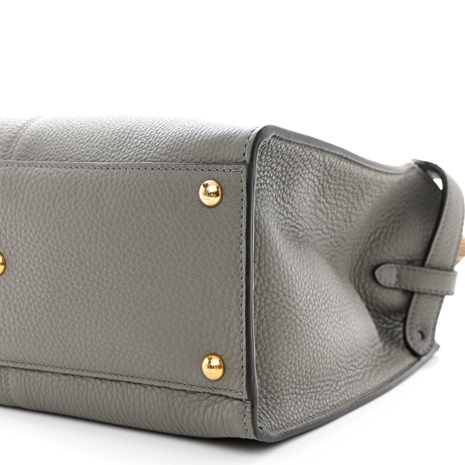 Fendi Cuoio Romano Selleria Bi-Color Medium Peekaboo X-Lite Moon Ghiaia 10 of 11