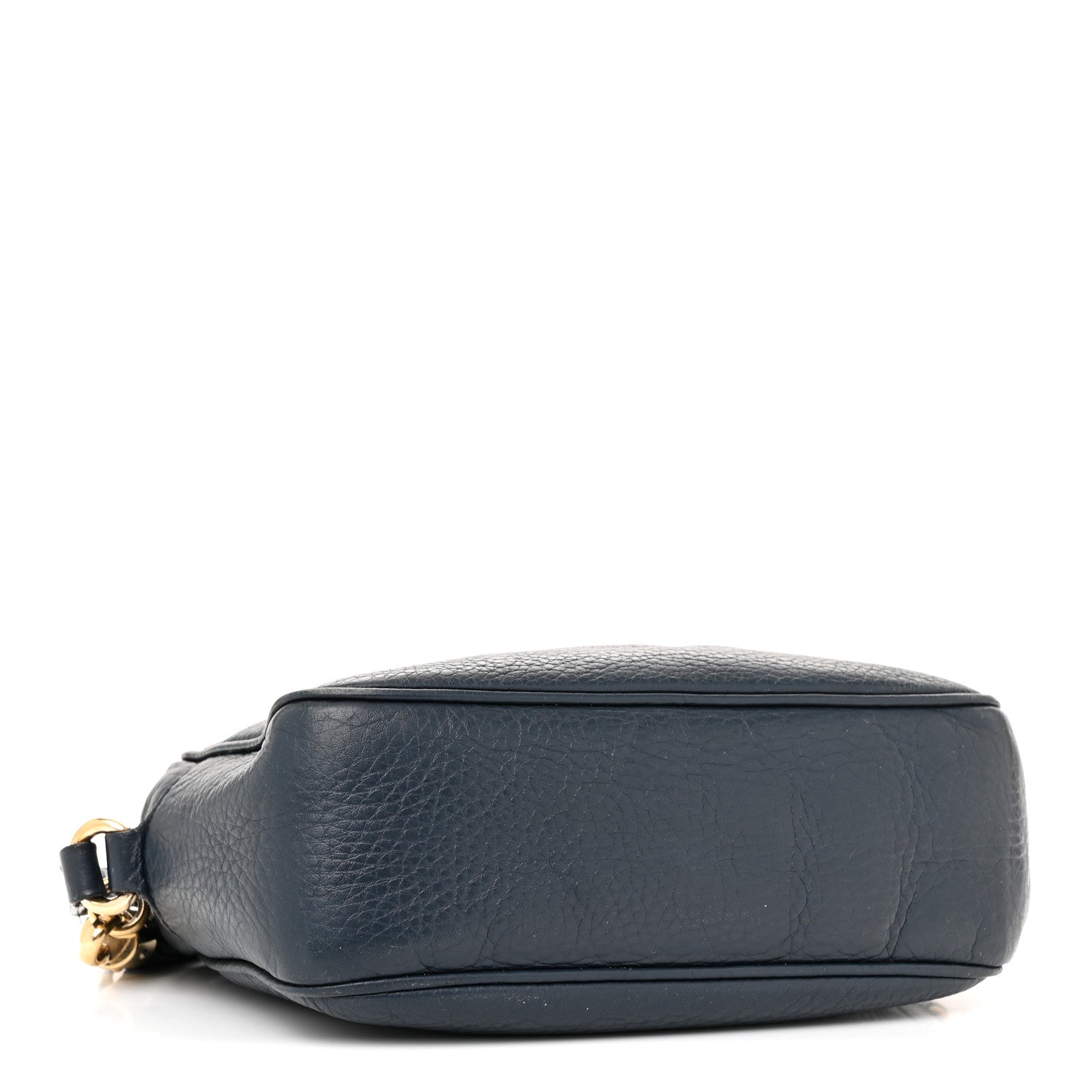 Gucci Pebbled Calfskin Small Soho Disco Bag Blue 4 of 16