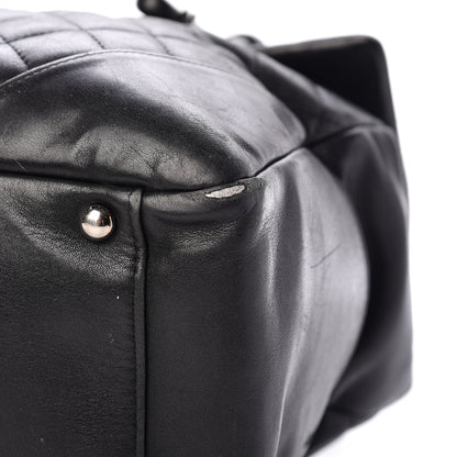 Chanel Calfskin Quilted Large Cambon Flap Black 16 of 19