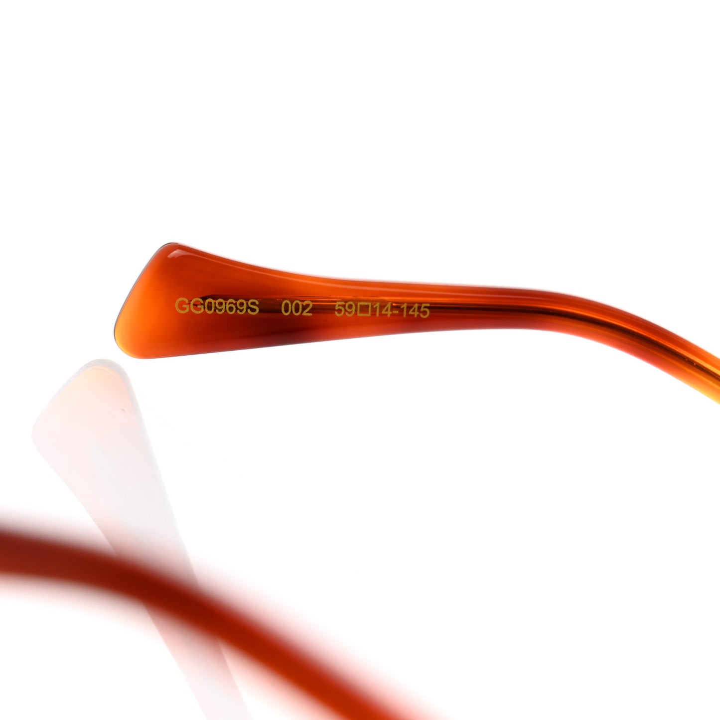 Aviator Sunglasses GG0969S Gold Brown