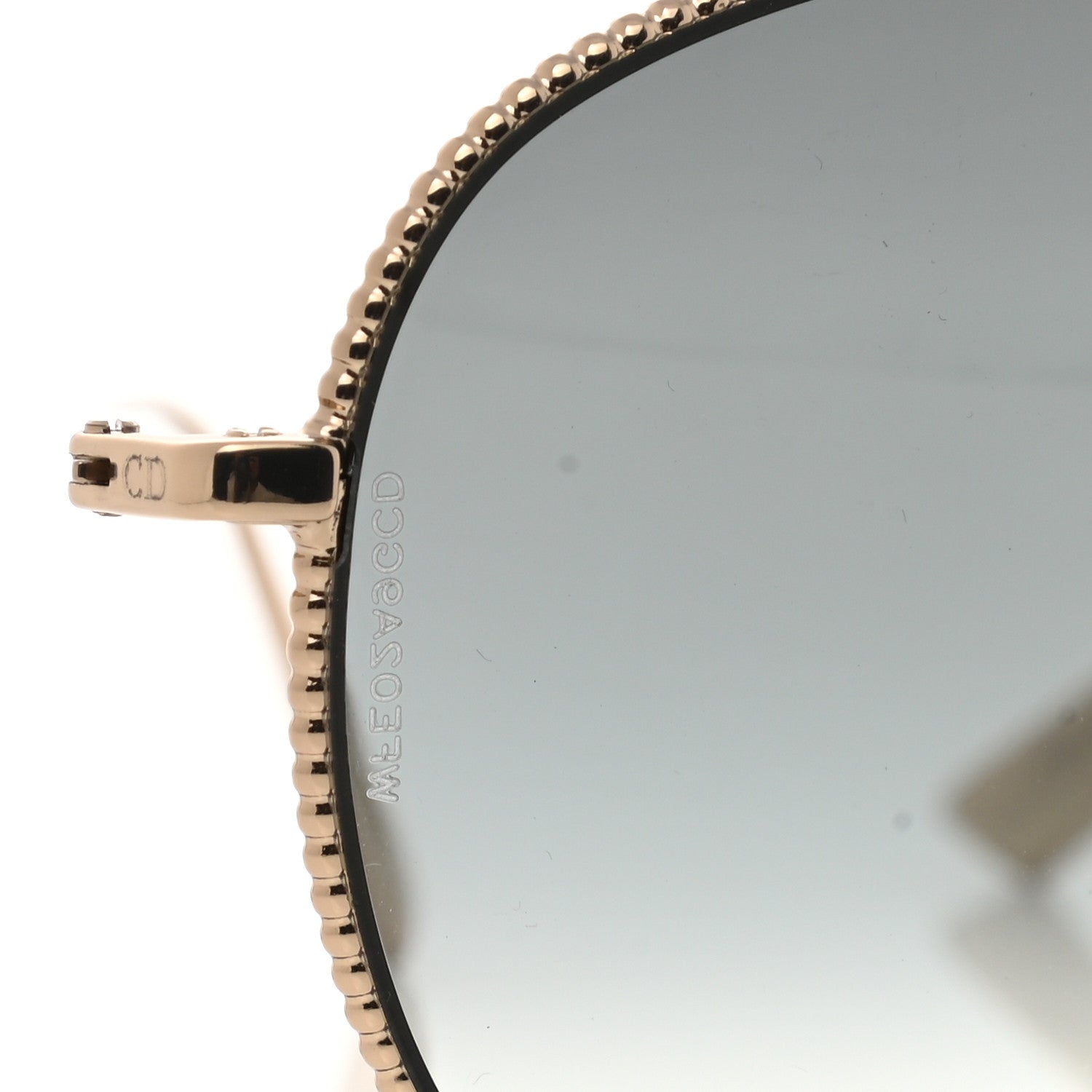 Christian Dior Society 3 Aviator Sunglasses Blue 10 of 10