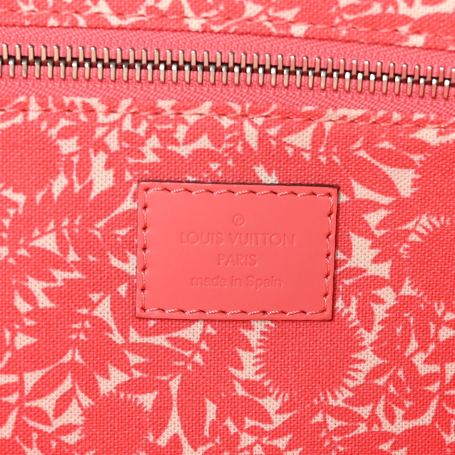 Toile Articles De Voyage Cabas MM Corail