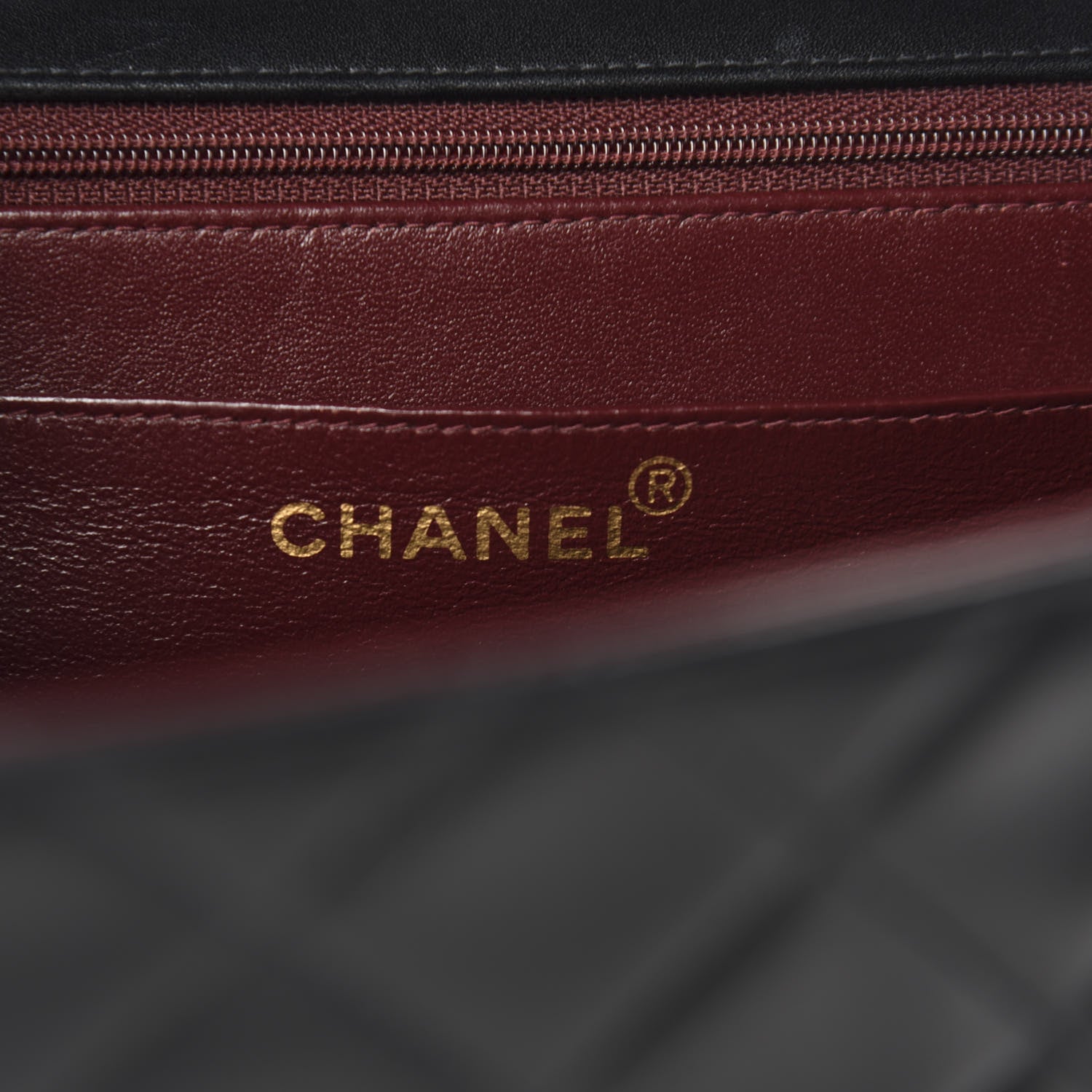 Chanel Lambskin Quilted XL Jumbo Single Flap Black 8 of 11