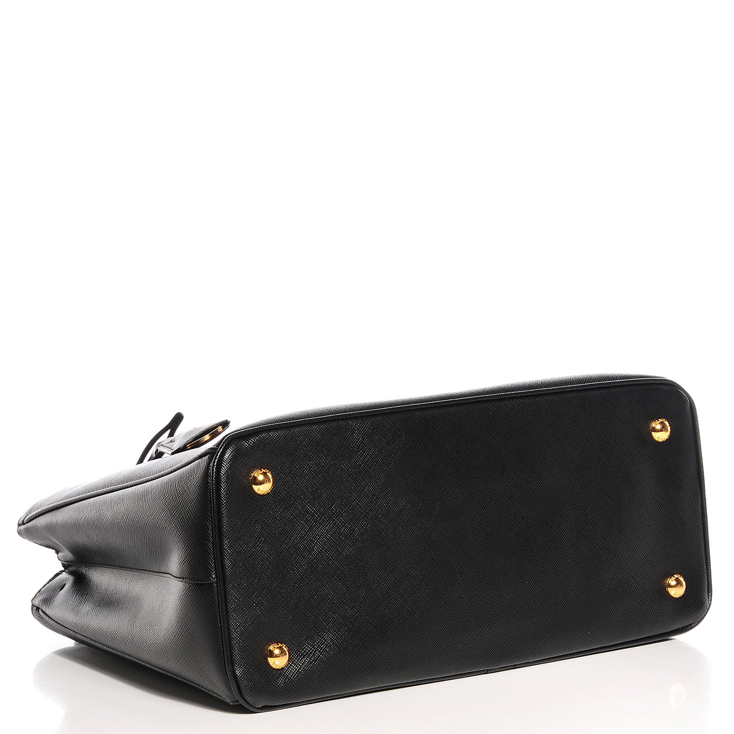 Prada Saffiano Lux Medium Tote Nero Black 5 of 12
