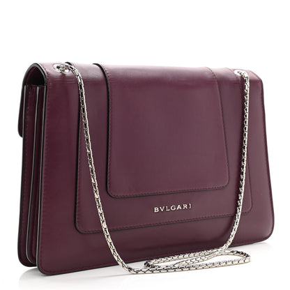 Bulgari Calfskin Serpenti Forever Shoulder Bag Bordeaux 2 of 10