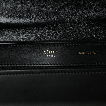 Celine Satin Calfskin Small Tri-Color Trapeze Alizarin 6 of 12