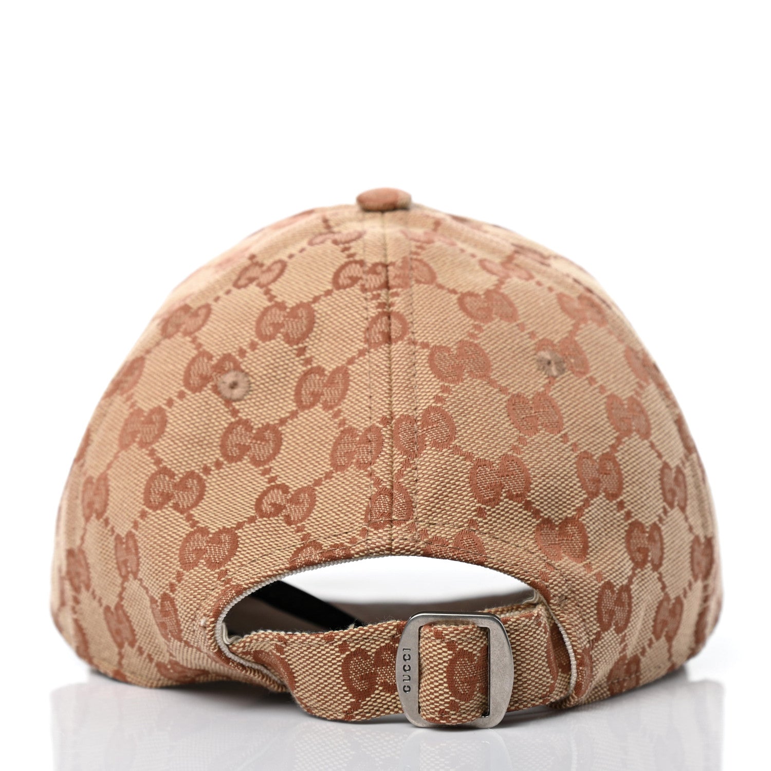 Gucci X MLB Monogram NY Yankees Baseball Hat 57-61 Beige Ruggine 6 of 9