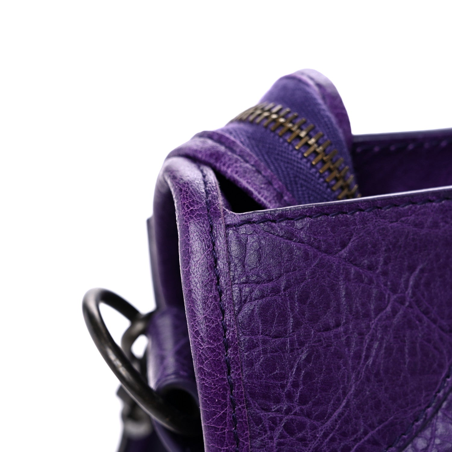 Balenciaga Agneau Classic Hardware City Dark Violet 19 of 20