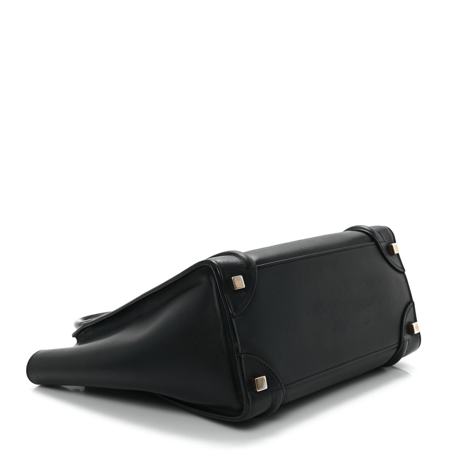 Smooth Calfskin Micro Luggage Black