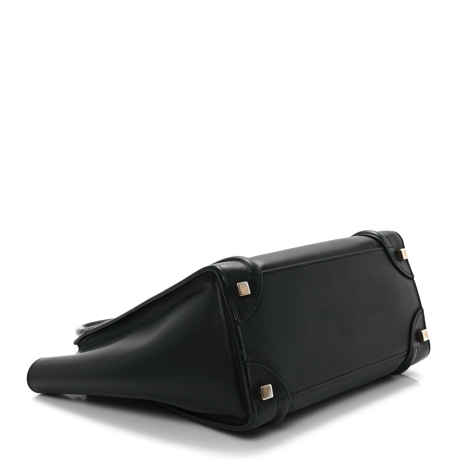 Celine Smooth Calfskin Micro Luggage Black 4 of 11