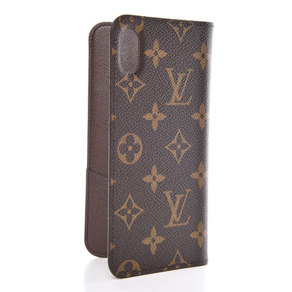 Louis Vuitton Monogram iPhone XS Max Folio Case 3 of 7