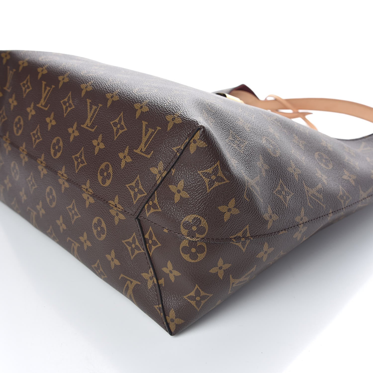 Louis Vuitton Monogram Flower Hobo Beige 8 of 10