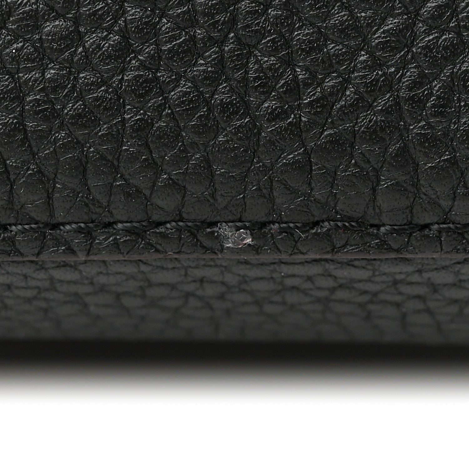 Louis Vuitton Taurillon Capucines PM Black 10 of 12