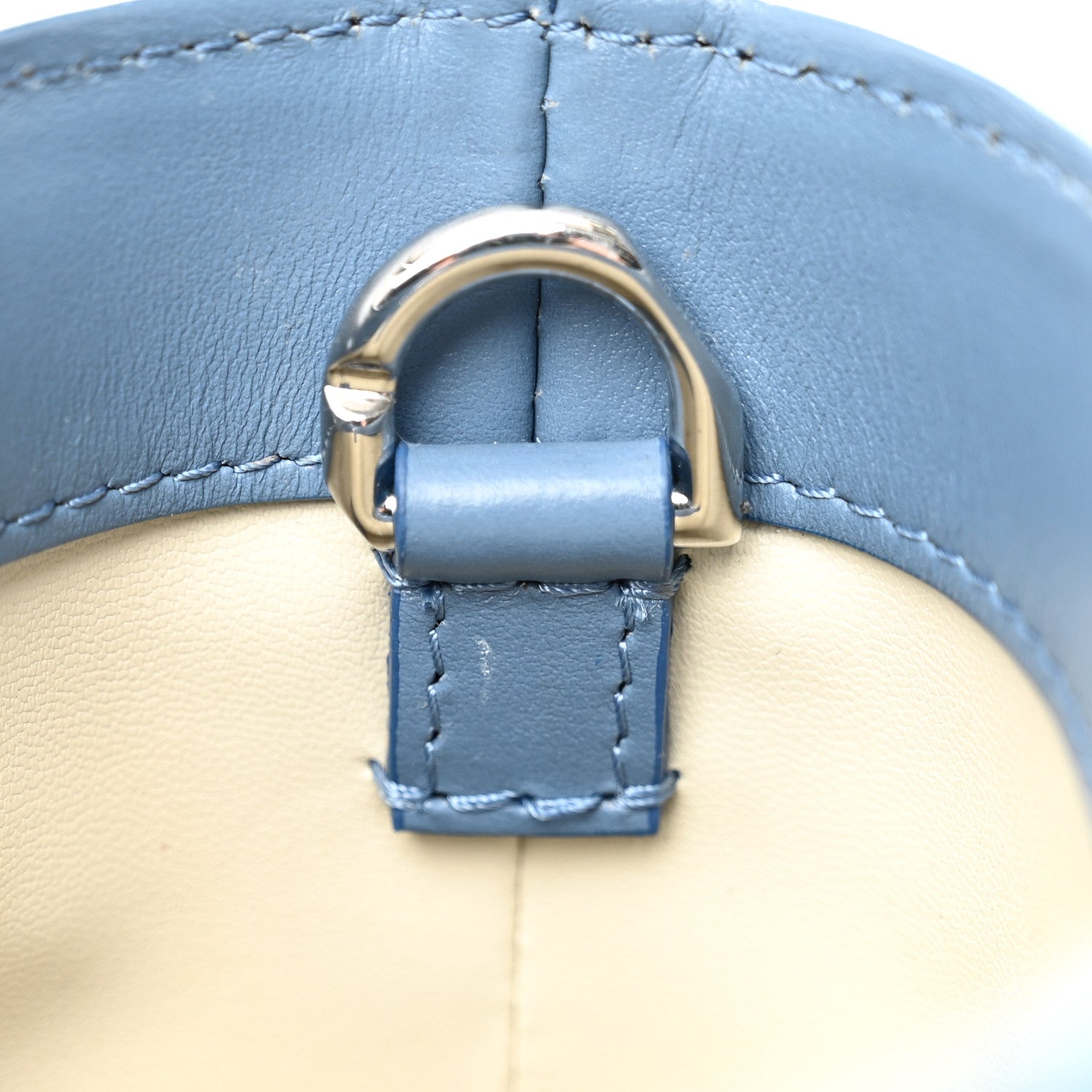 Givenchy Denim Shark Lock Bucket Bag Medium Blue 10 of 10