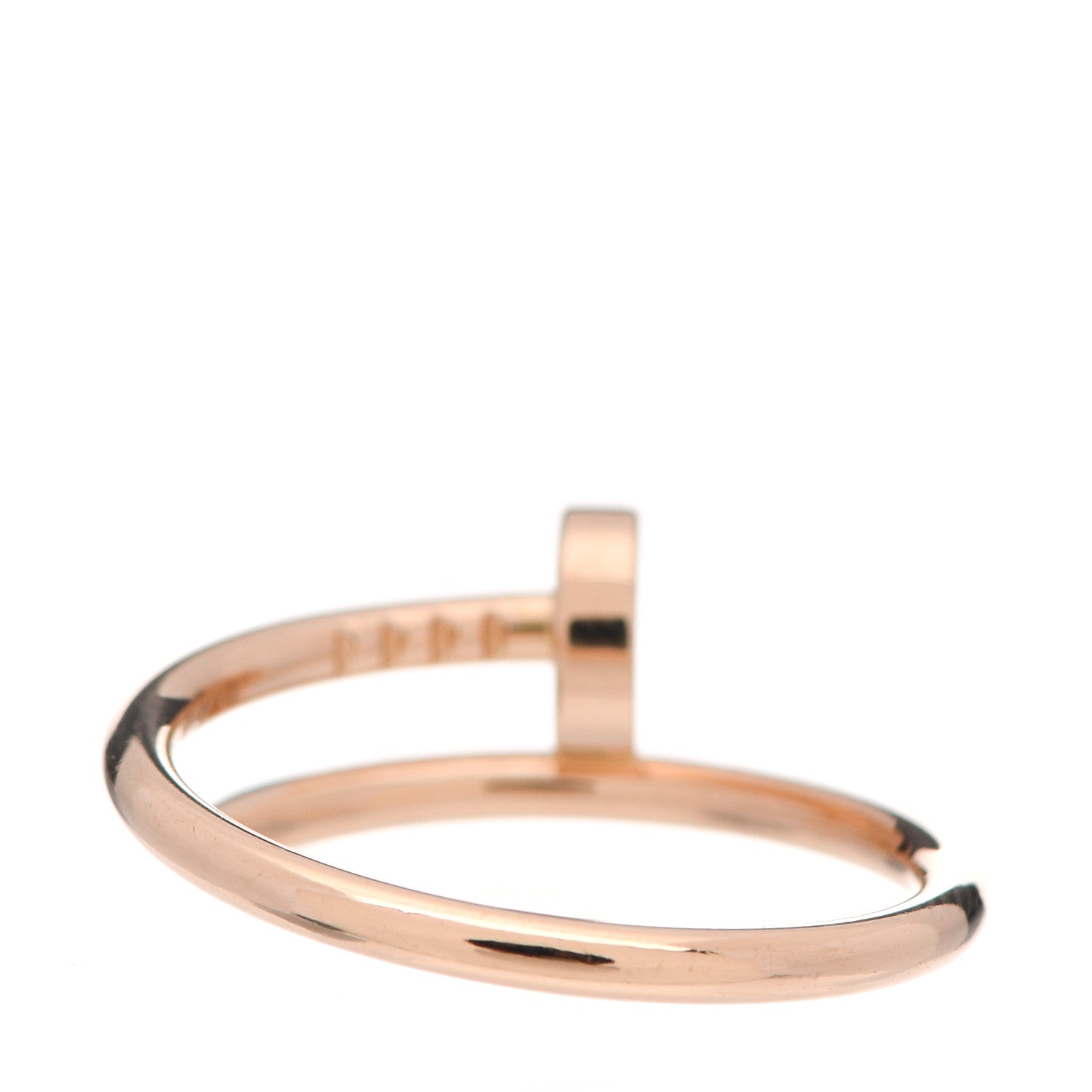 Cartier 18K Pink Gold Small Juste Un Clou Ring 52 6 3 of 5