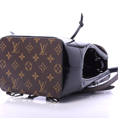 Louis Vuitton Patent Monogram Hot Springs Backpack Black 6 of 9