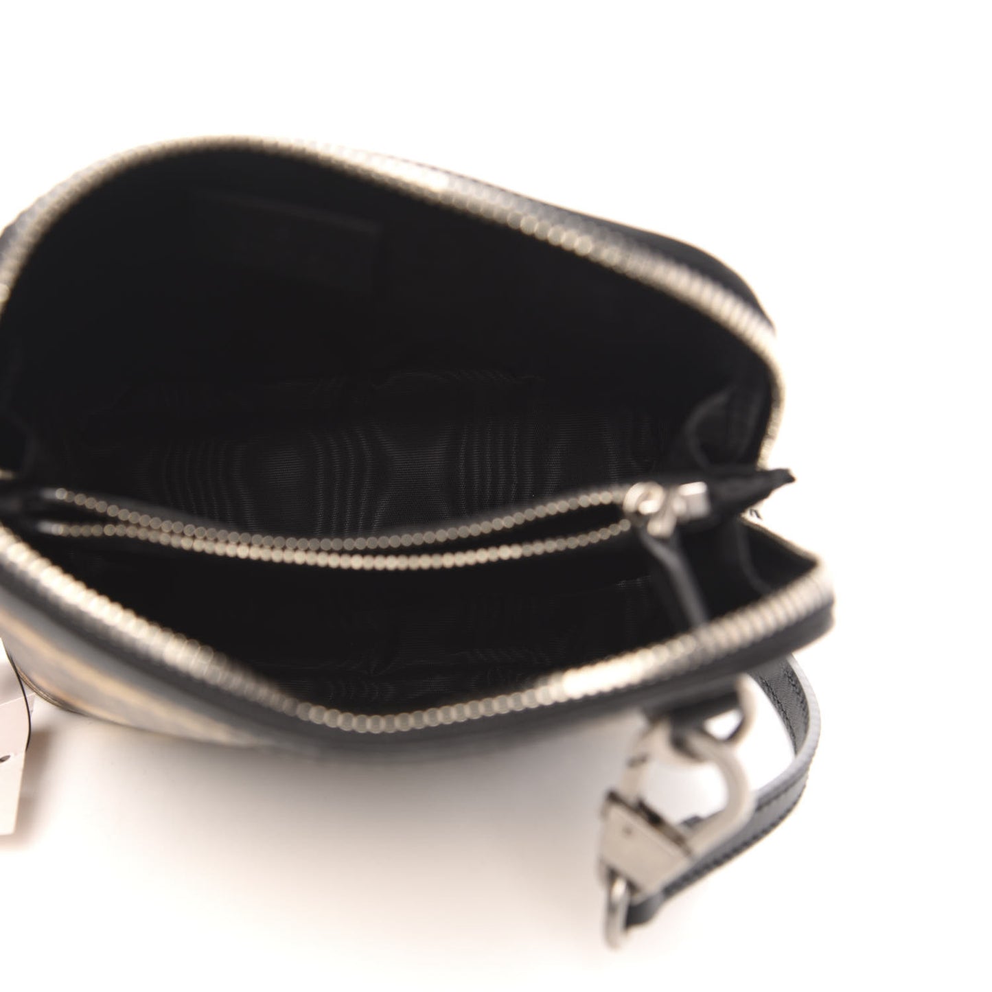 X SEGA Calfskin GUCCY Stars Mini Dome Shoulder Bag Black Gold