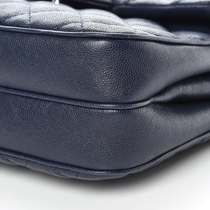 Chanel Caviar Quilted Medium Urban Companion Flap Navy 9 of 10