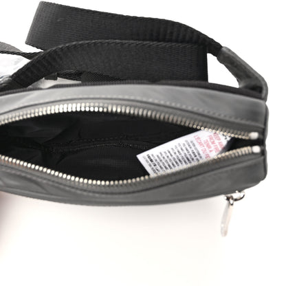 Burberry Econyl Logo Print Small Cannon Bum Bag Charcoal Grey 5 of 9