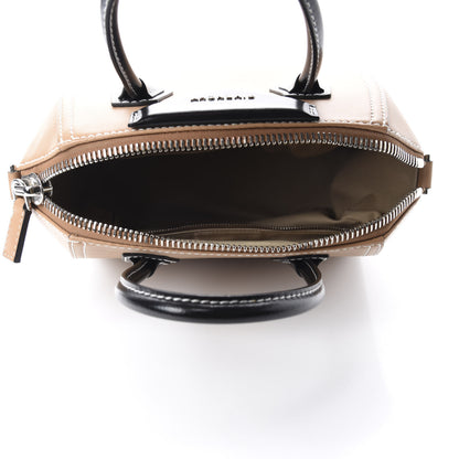 Givenchy Calfskin Small Topstitch Bi-Color Antigona Beige Black 6 of 11