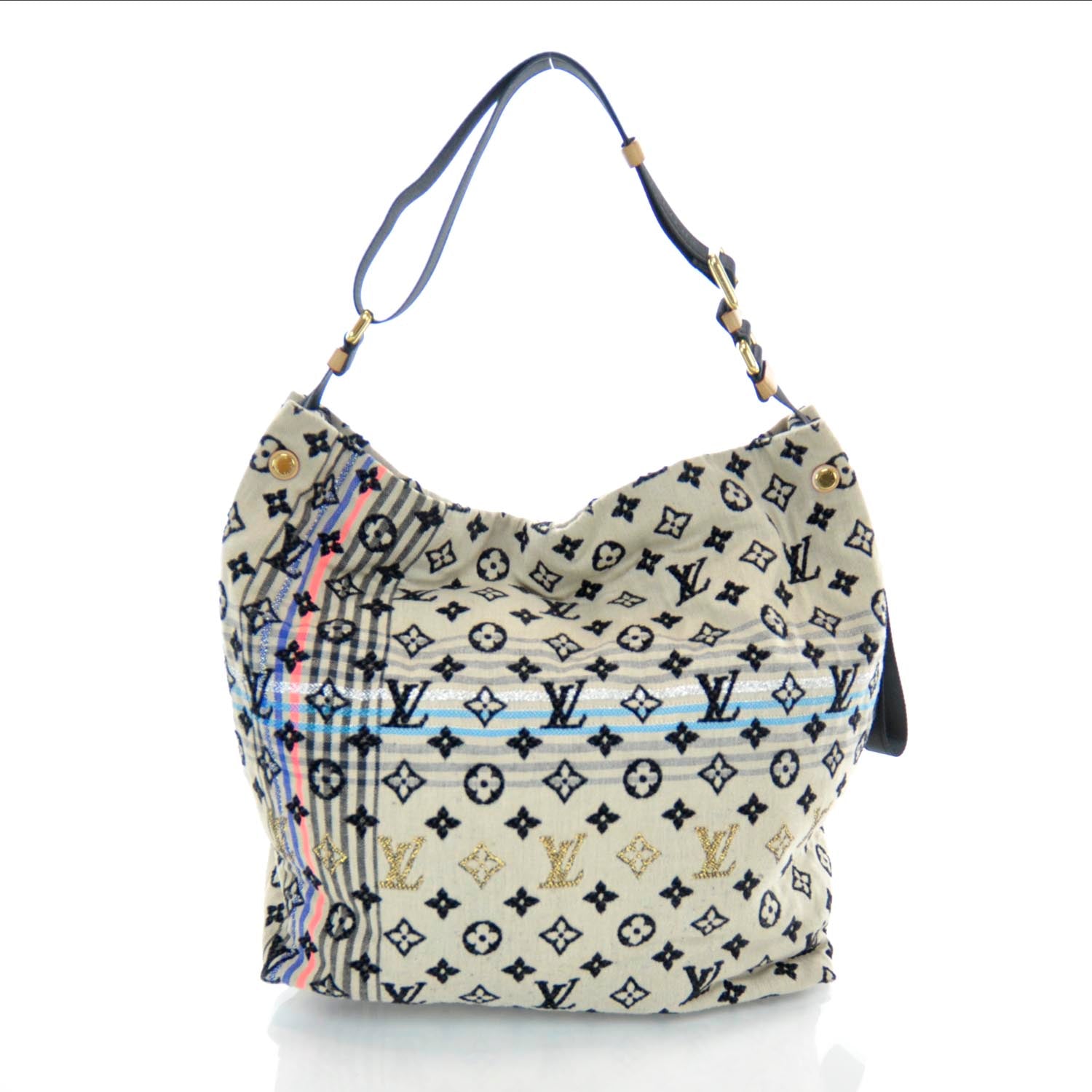 Louis Vuitton Monogram Cheche Bohemian Blue 1 of 11