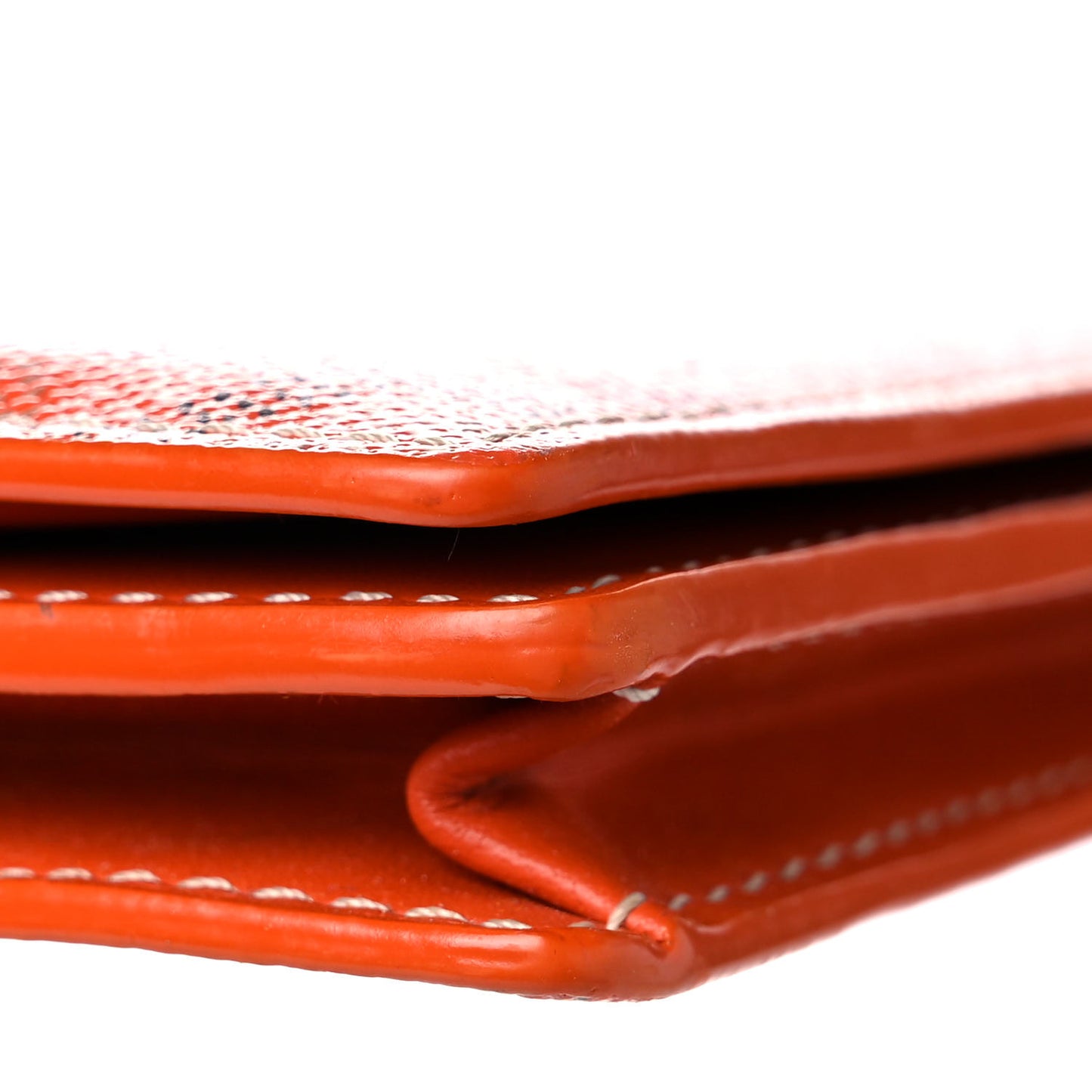 Goyardine Richelieu Wallet Orange