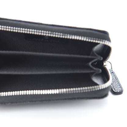 Chanel Caviar Quilted Incognito Zip Coin Purse Black 5 of 8
