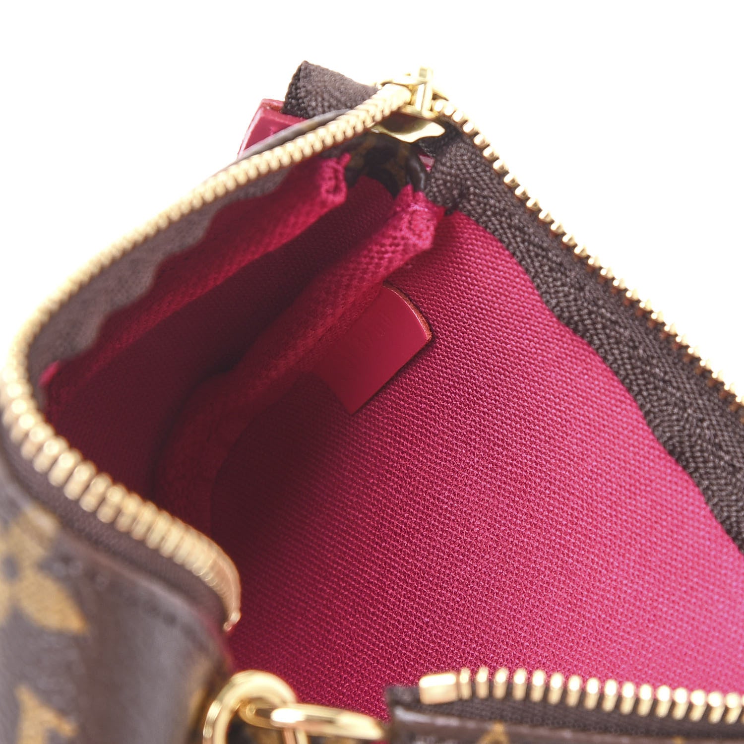 Louis Vuitton Monogram 2020 Christmas Animation Roller Coaster Mini Pochette Accessories Pivoine 8 of 10