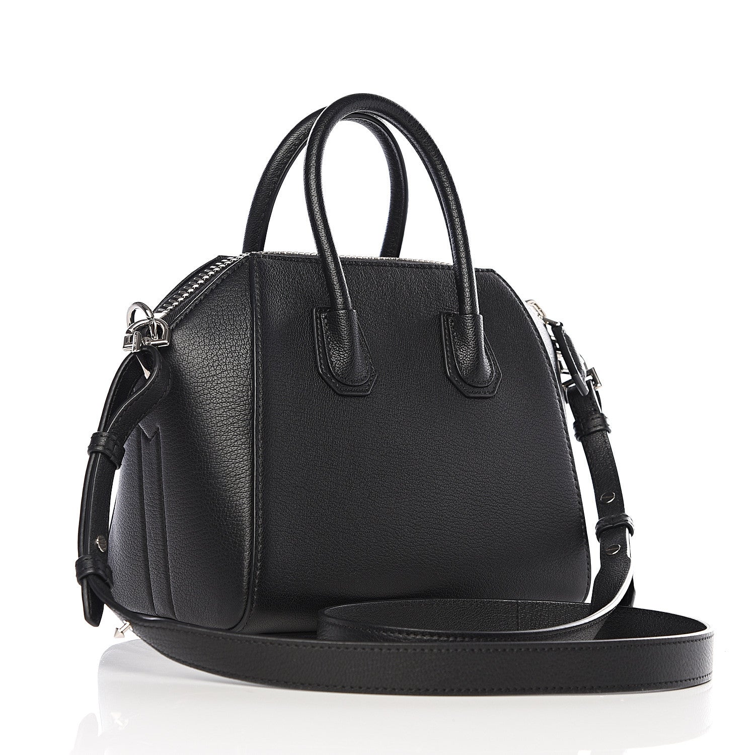 Givenchy Sugar Goatskin Mini Antigona Black 2 of 9