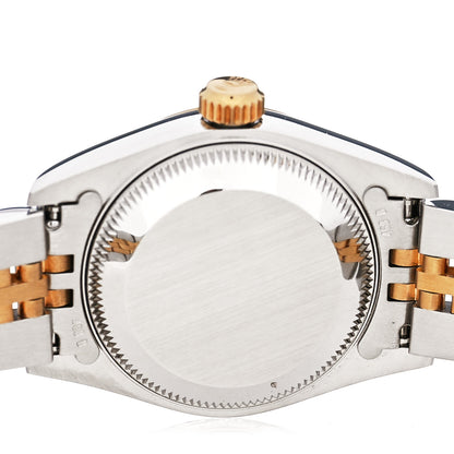 Rolex Stainless Steel 18K Yellow Gold Diamond 26mm Oyster Perpetual Datejust Watch Champagne Jubilee 69173 4 of 4