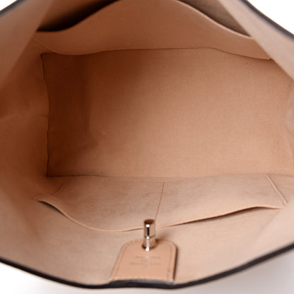 Louis Vuitton Calfskin Lockme Hobo Beige 4 of 8