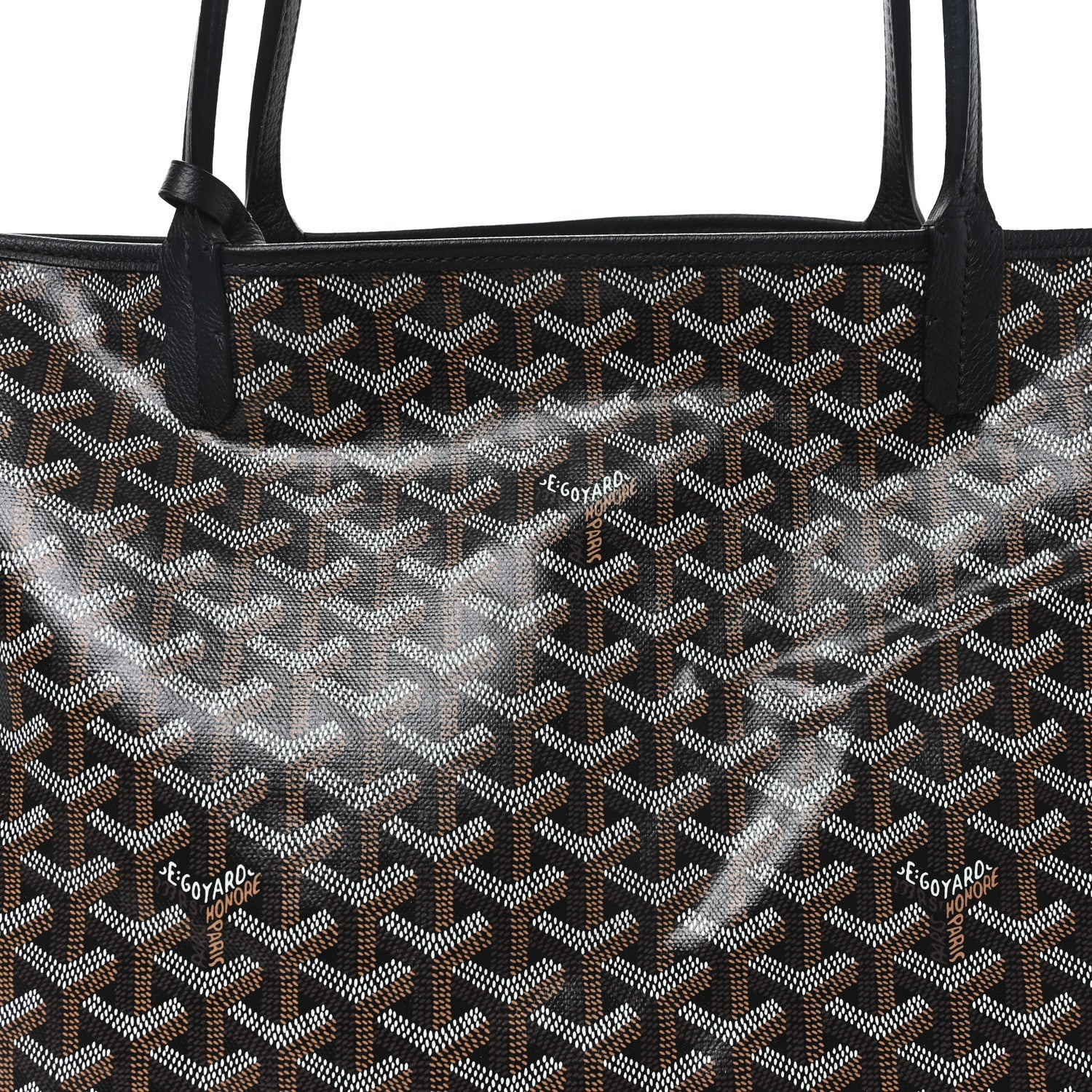 Goyard Goyardine Saint Louis GM Black Black 9 of 11