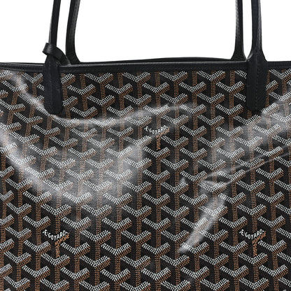 Goyard Goyardine Saint Louis GM Black Black 9 of 11