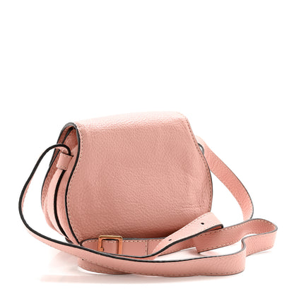 Chloe Calfskin Mini Marcie Round Crossbody Bag Fallow Pink 3 of 11