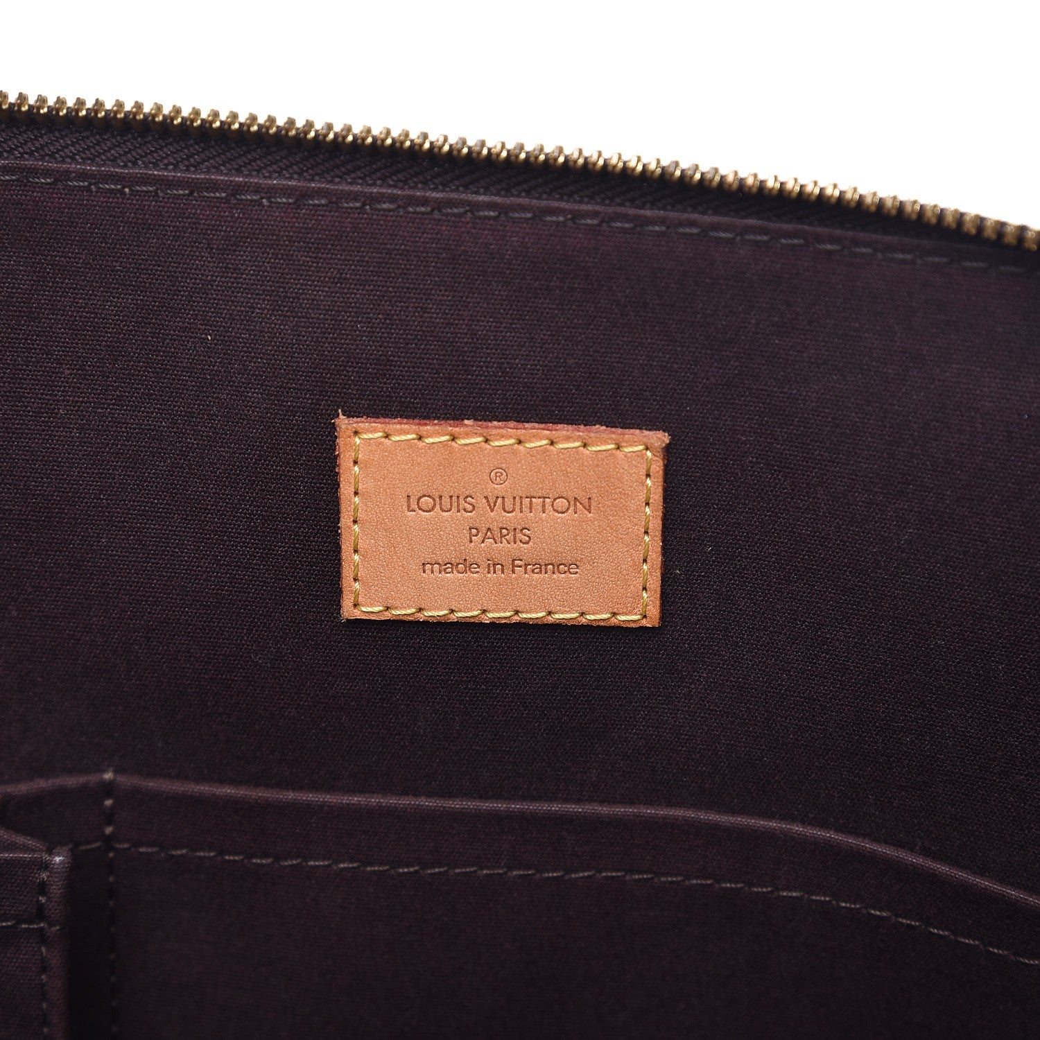 Louis Vuitton Vernis Alma GM Amarante 6 of 7