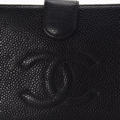 Chanel Caviar Timeless CC French Wallet Black 7 of 11