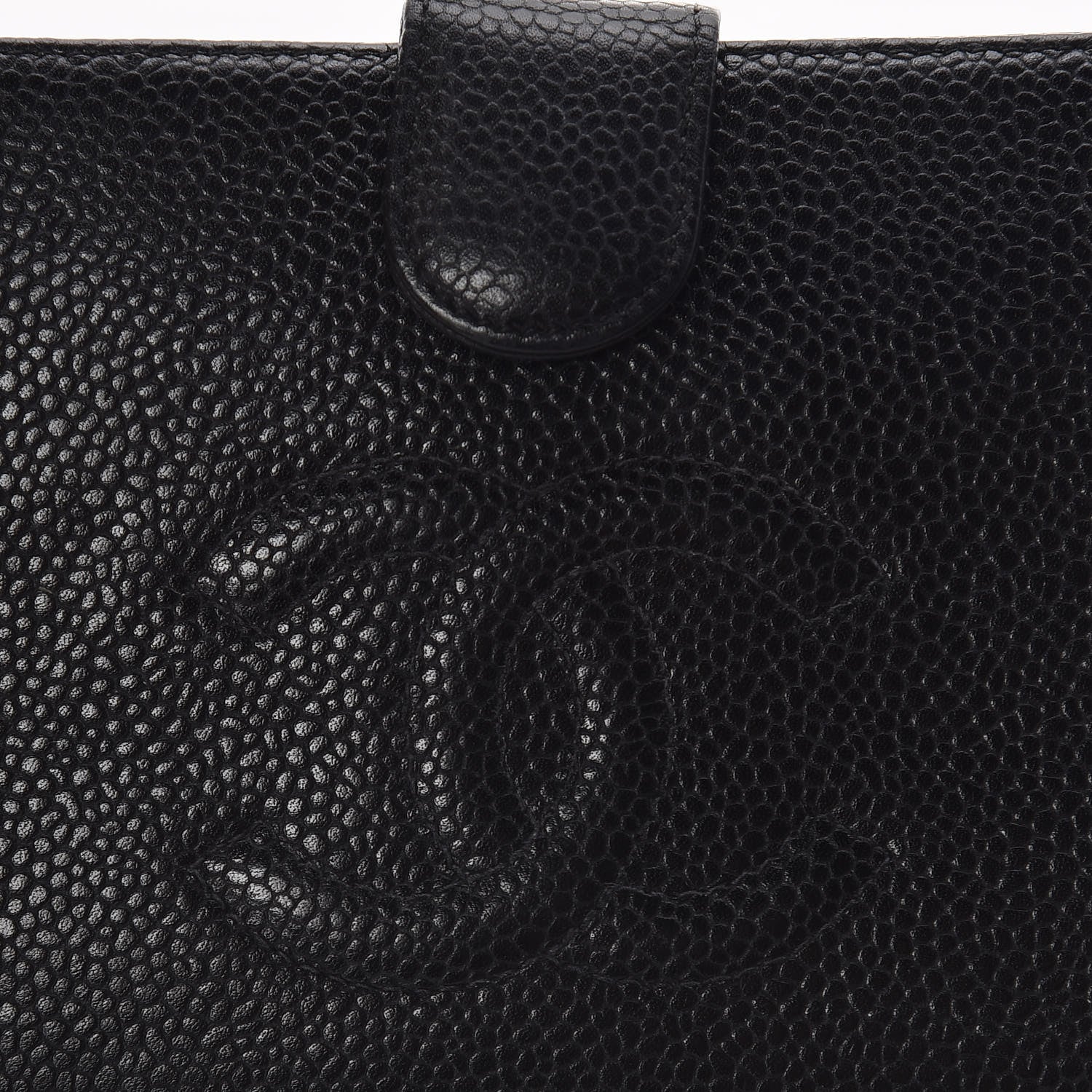 Chanel Caviar Timeless CC French Wallet Black 8 of 11