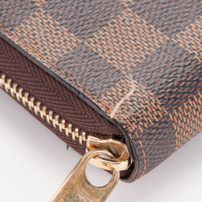 Louis Vuitton Damier Ebene Zippy Organizer Wallet 9 of 10