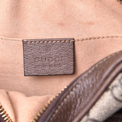 Gucci GG Supreme Monogram Web Mini Ophidia Shoulder Bag Brown 5 of 5