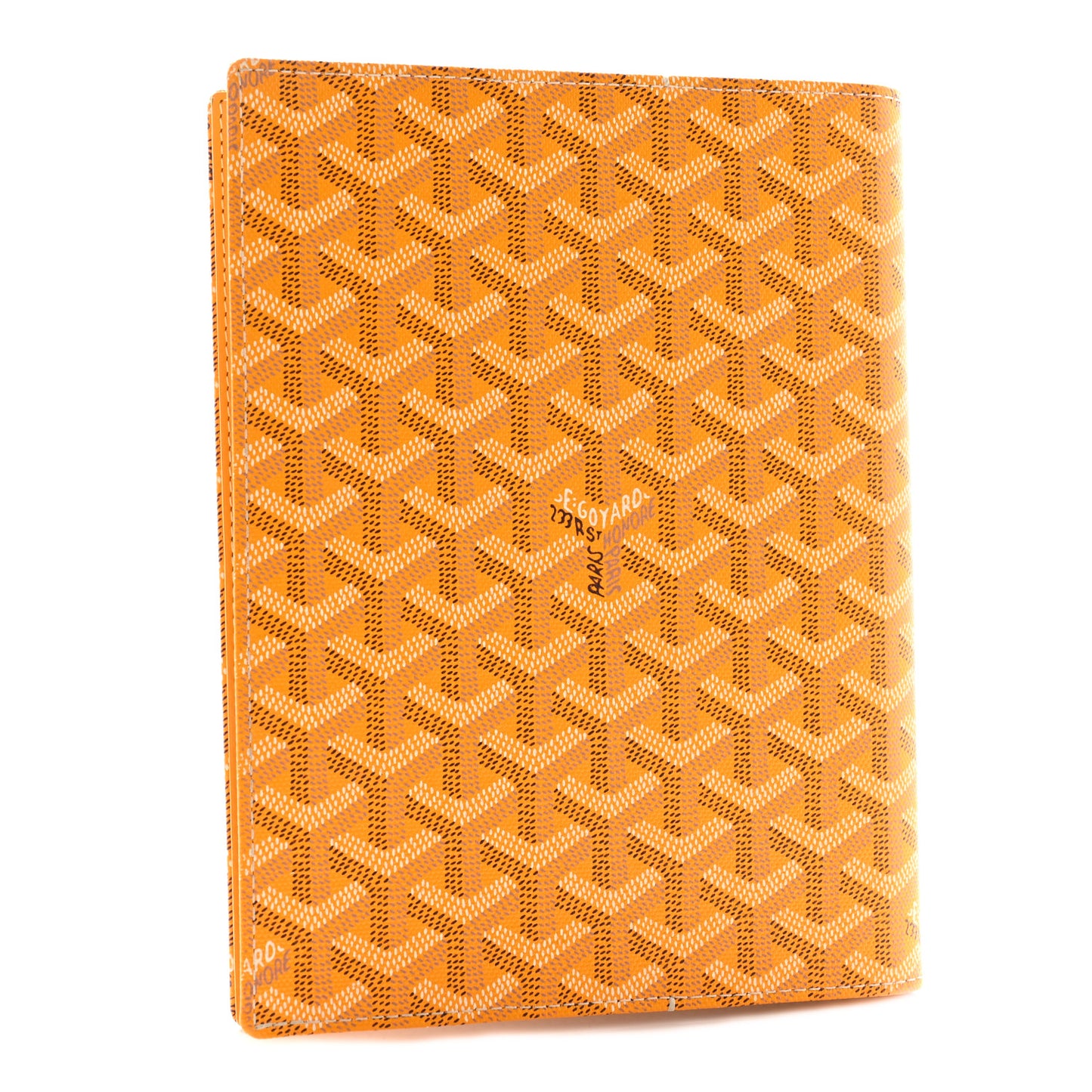 Goyardine Agenda Cover Yellow