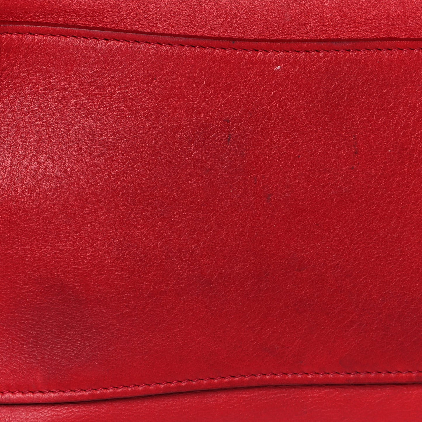Saffiano City Calfskin Bi-Color Tote Fuoco Black