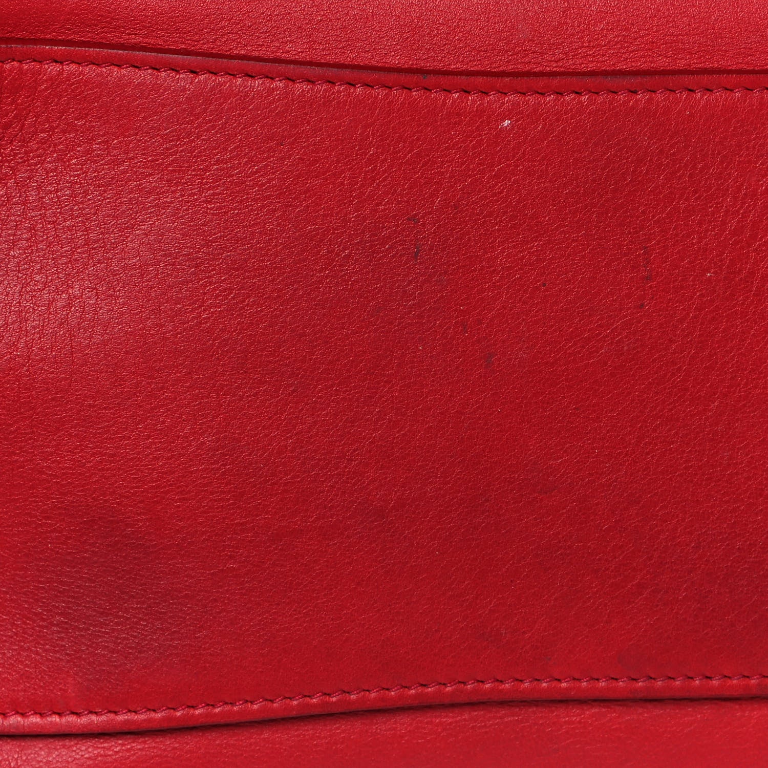 Prada Saffiano City Calfskin Bi-Color Tote Fuoco Black 20 of 20