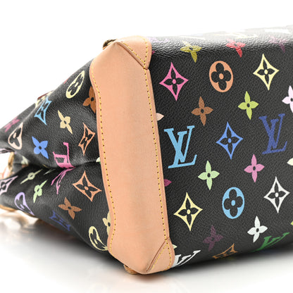 Louis Vuitton Monogram Multicolor Audra Black 7 of 8