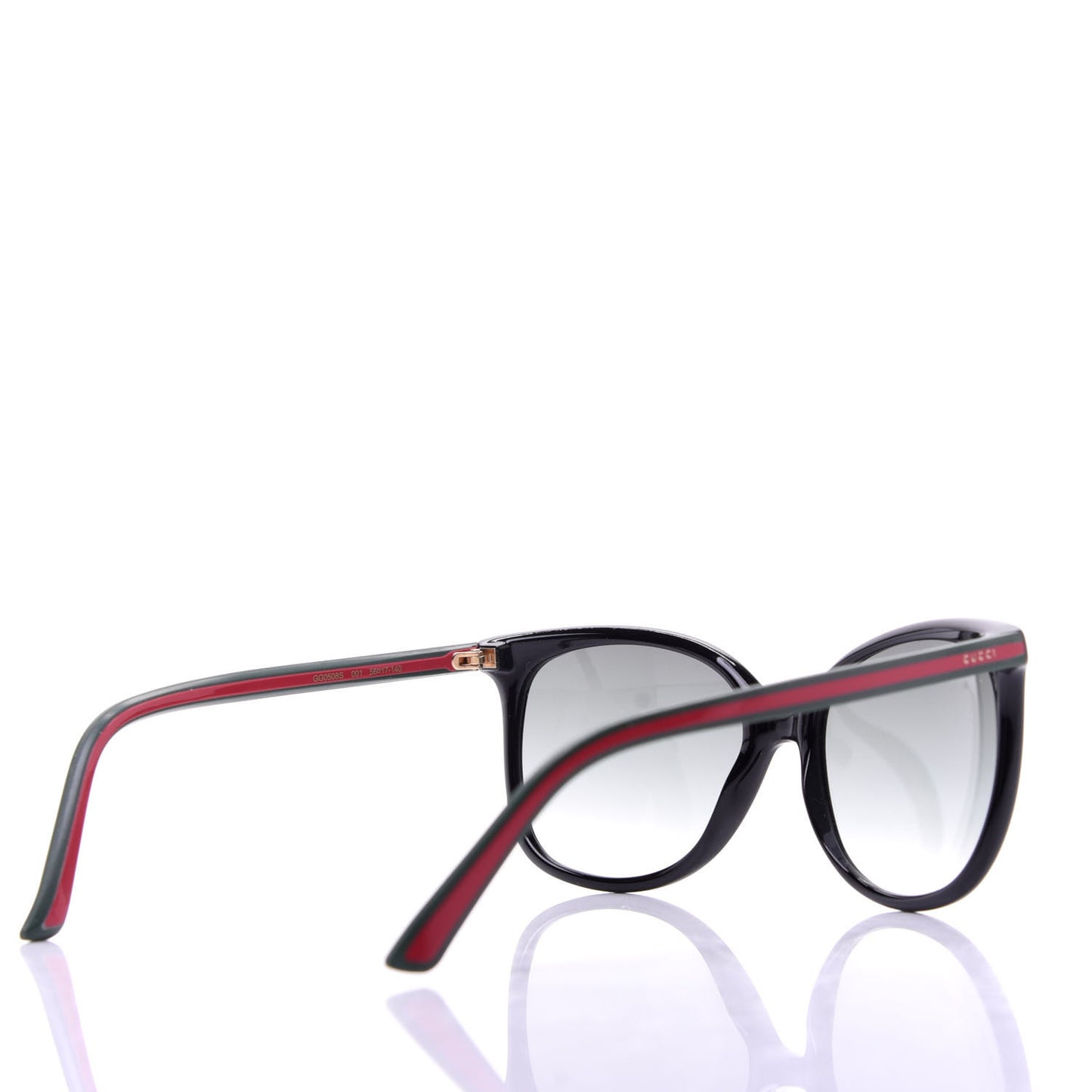 56mm Oversized Web Sunglasses GG0508S Black