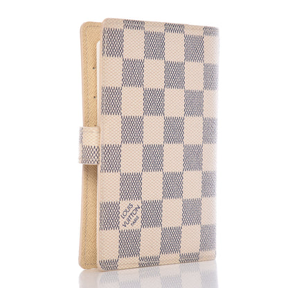 Louis Vuitton Damier Azur Small Ring Agenda Cover 3 of 9