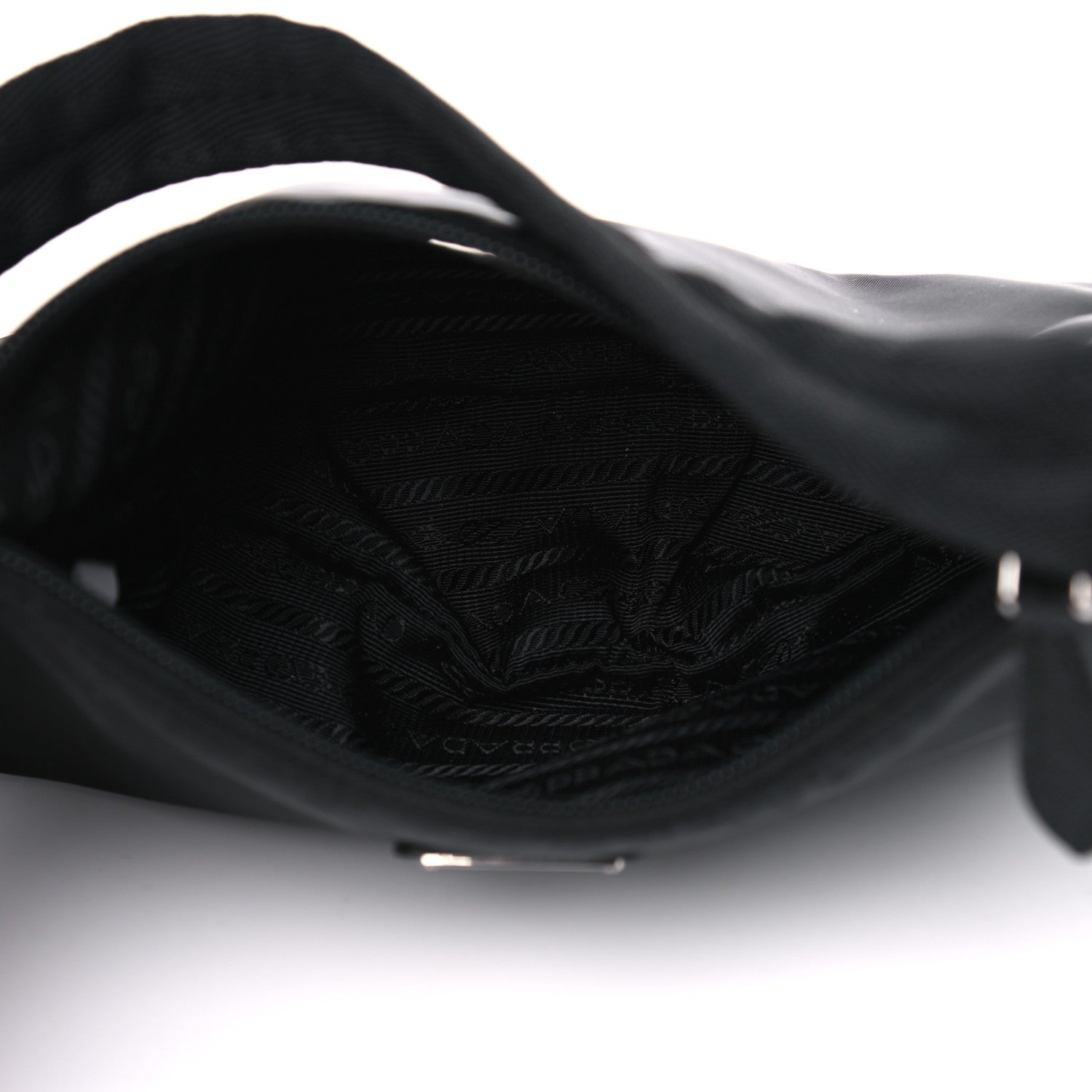Prada Tessuto Nylon Mini Re-Edition 2000 Bag Black 4 of 5