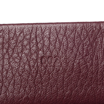 Proenza Schouler Grained Deerskin Medium Bicolor PS1 Satchel Burgundy Red 8 of 8