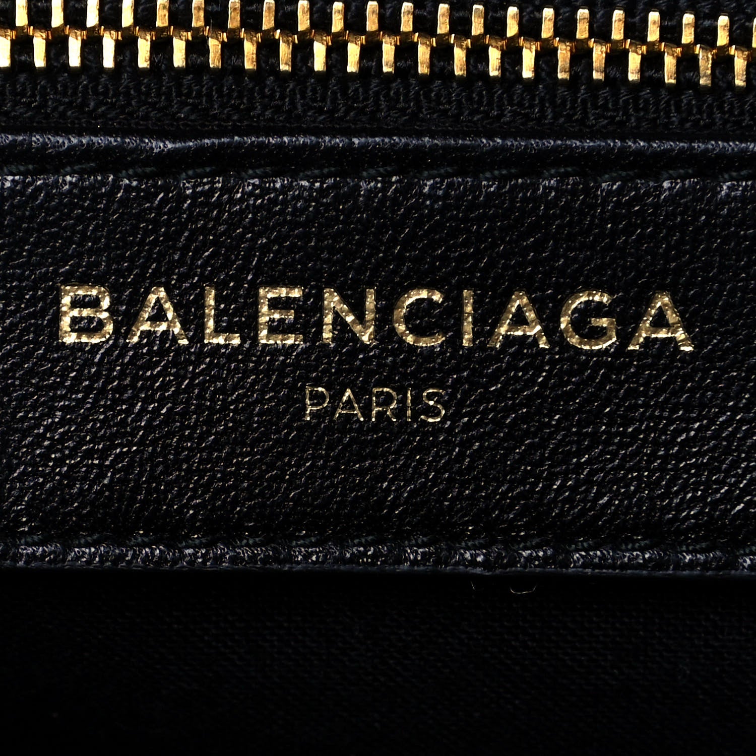 Balenciaga Chevre Gold Metallic Edge Hardware S City Black 7 of 14